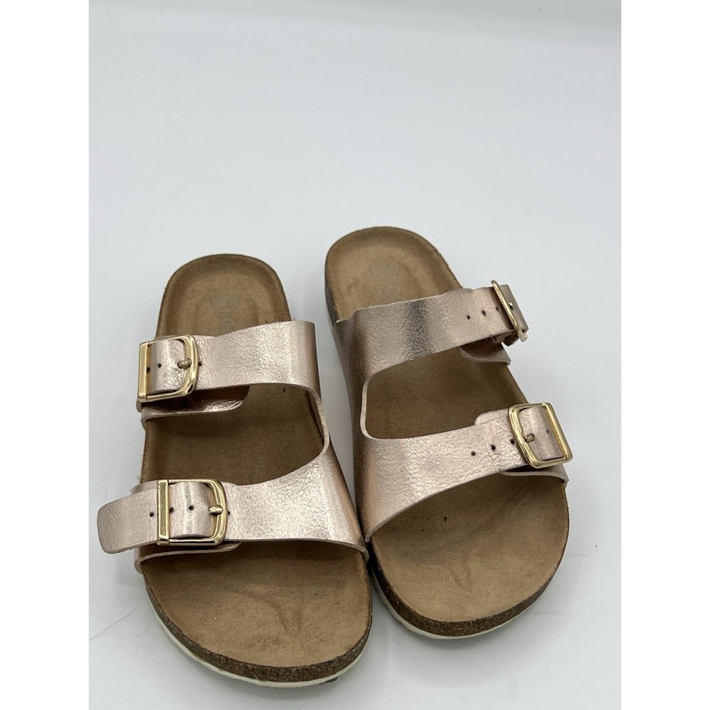 Kids Drew Slip-On Footbed Sandals Cat & Jack Rose Gold size 13